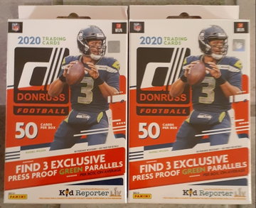 (2) 2020 Donruss Hanger Boxes