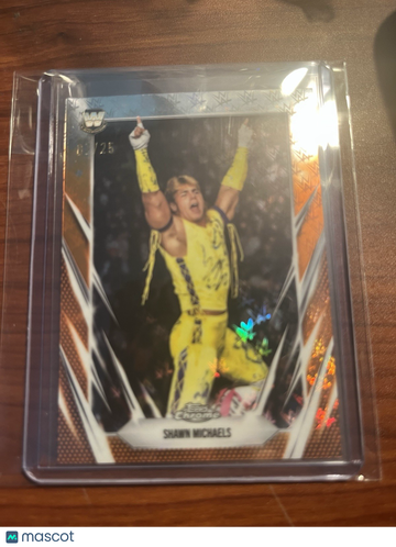 2026 Topps Chrome WWE Shawn Michaels #59 Chrome Parallel/Variety