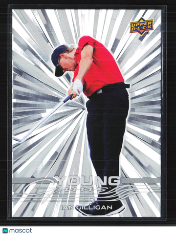2026 Upper Deck Golf Young Guns Outburst Ian Gilligan #126