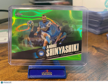2022 Topps Chrome Andre Shinyashiki #51 Green Lava