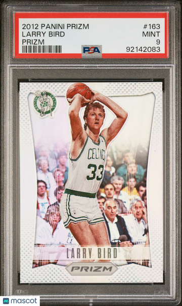 2012 Panini Prizm Larry Bird #163 Prizm PSA 9
