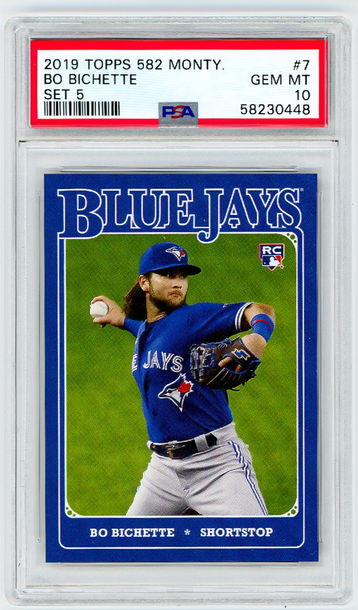 2020 Topps 582 Montgomery Club Bo Bichette RC