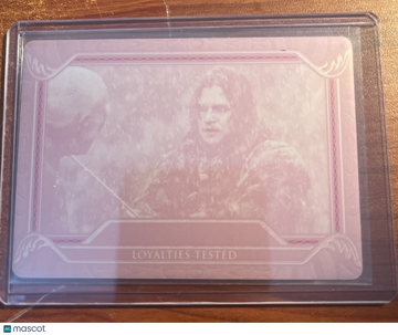 Kit Harington Insert Printing Plate Exclusive #JS16