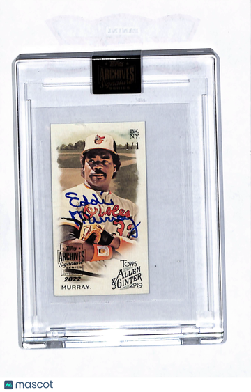 2022 Topps Archives Signature Series Eddie Murray #368 /1