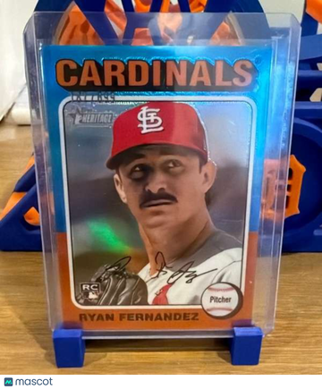 2024 Topps Heritage - Chrome Ryan Fernandez #702
