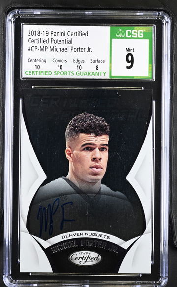 2018 MICHAEL PORTER JR CERTIFIED POTENTIAL AUTO