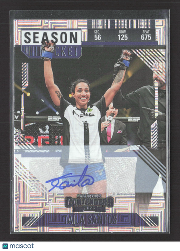 2025 Panini Contenders PFL Taila Santos #31 Auto