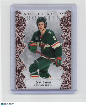 41/75 2025 Upper Deck Artifacts Zeev Buium #186 Copper Rookie