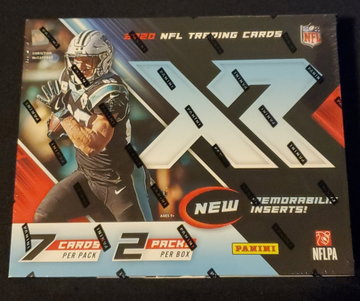 2020 PANINI XR FOOTBALL HOBBY BOX