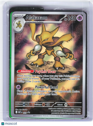 Mega Evolution Promo Alakazam Holo Black Star Promo [Sealed] #009