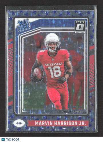 2024 Panini Donruss Optic Marvin Harrison Jr. #276 Blue Stars Prizm