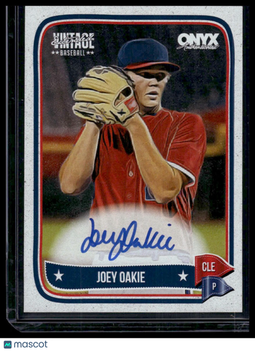 2024 Onyx Vintage Extended Joey Oakie #VAJOOA Autographs AU