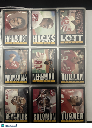 1985 Topps COMPLETE SET 396/396