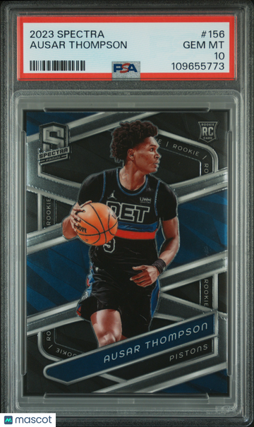 2023 Panini Spectra Ausar Thompson #156 PSA 10