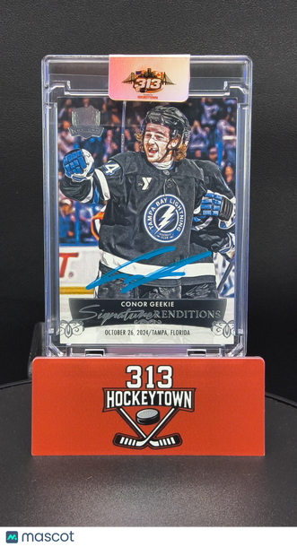 2024-25 Upper Deck The Cup Signature Renditions Conor Geekie #SR-GE