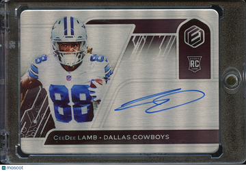 2020 CeeDee Lamb Rookie Panini Authentic