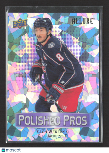 2024 Upper Deck Allure Polished Pros Zach Werenski #PP-3 Purple /10