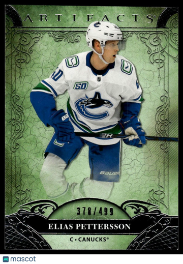 2020-21 Upper Deck Artifacts Elias Pettersson #130 SN
