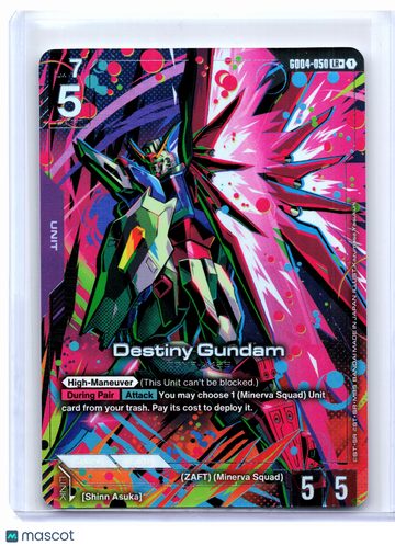 Phantom Aria Destiny Gundam Foil Legend Rare+ #GD04-050