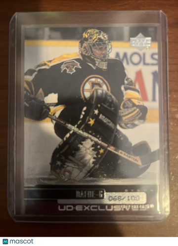 1999-00 Upper Deck Byron Dafoe #21 UD Exclusives Exclusive