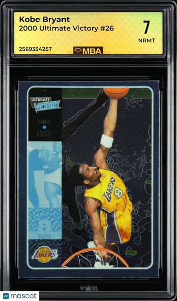 2000 Ultimate Victory Kobe Bryant #26 MBA 7