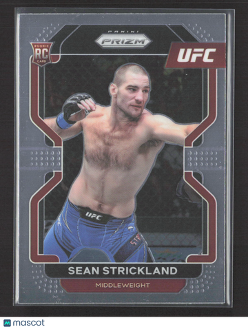 2022 Panini Prizm UFC Sean Strickland #172 RC