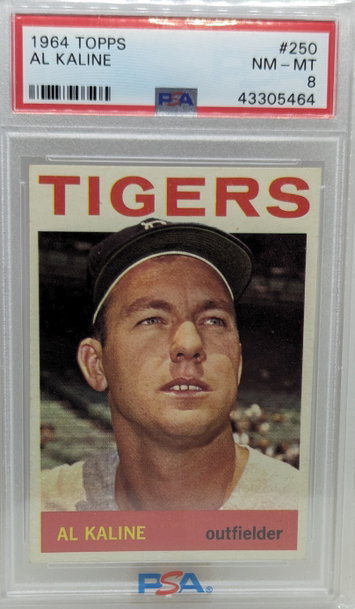 1964 Topps Al Kaline #250 PSA 8 HOF