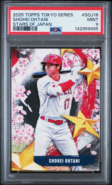 2025 Topps Series 1 Shohei Ohtani #SOJ-16 PSA 9