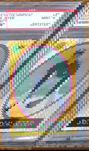 1992 Little Sun #2 Derek Jeter PSA 9 Mint Rare High School