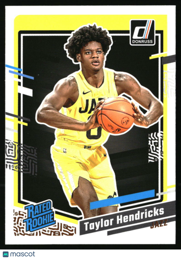 2023-24 Donruss Taylor Hendricks #208 RC Utah Jazz
