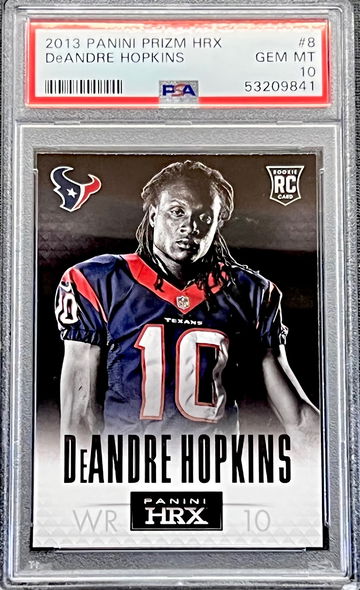 2013 DeAndre Hopkins Panini Prizm HRZ #8 PSA 10 GEM MT