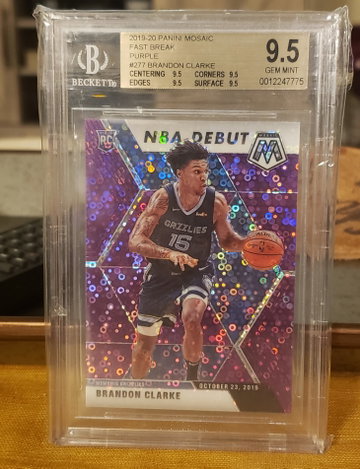 Brandon Clarke jersey# /50