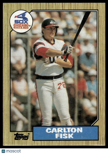 1987 Topps Carlton Fisk #756