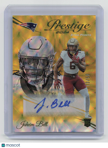 2024 Panini Prestige Jaheim Bell #361 Xtra Points Gold /50 RC