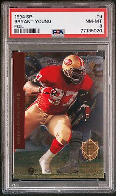 1994 SP #6 Bryant Young PSA NM-MT 8