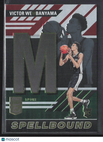 2024 Panini Donruss Elite Spellbound Victor Wembanyama #3 RC