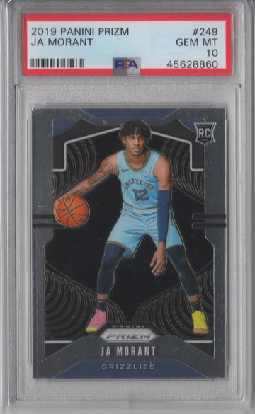 2019 Prizm Ja Morant PSA 10