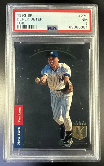 1993 SP Derek Jeter #279 PSA 7