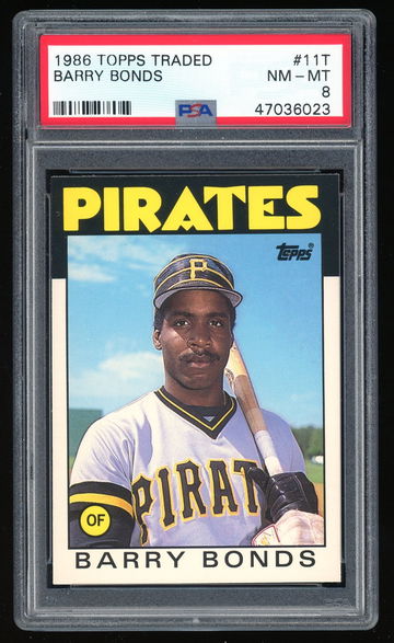 1986 Topps Traded Barry Bonds