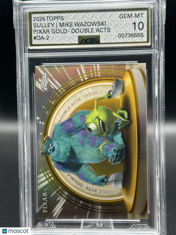 2025 Topps Chrome Pixar GOLD AGS 10