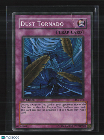 2002 Yu-Gi-Oh! Pharaoh's Servant Dust Tornado 1st Edition #PSV-011