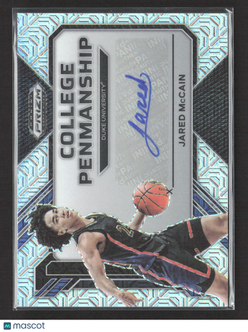 2023 Panini Prizm Draft Picks College Penmanship Jared McCain #CP-JMC