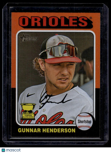 2024 Topps Heritage Gunnar Henderson #24