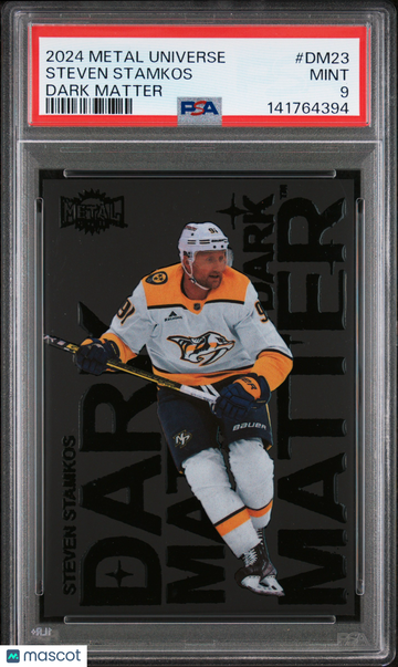 2024-25 Skybox Metal Universe Dark Matter Steven Stamkos #DM23 PSA 9