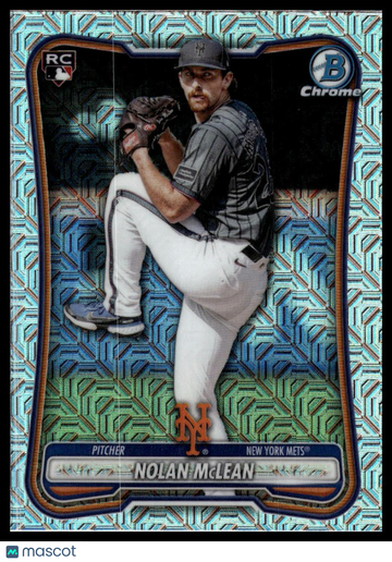 2026 Bowman Nolan McLean #85 Chrome Mega Box Refractor RC