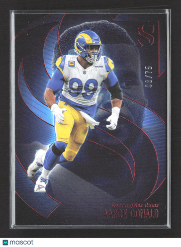 2026 Panini Silhouette Football Aaron Donald #44 08/75