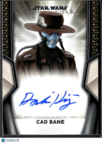 2022 Topps Star Wars Masterwork Dorian Kingi Autograph #A-DO