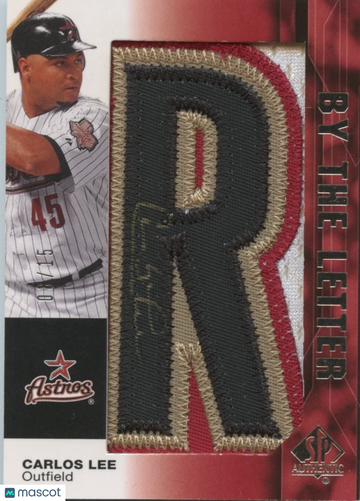 2008 SP Authentic Carlos Lee Authentic Upper Deck