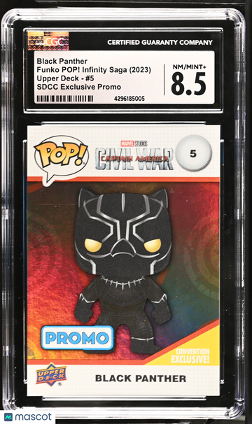 Funko Pop! Infinity Saga Black Panther #5 CGC 8.5