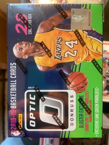 2018-19 Donruss Optic basketball blaster box